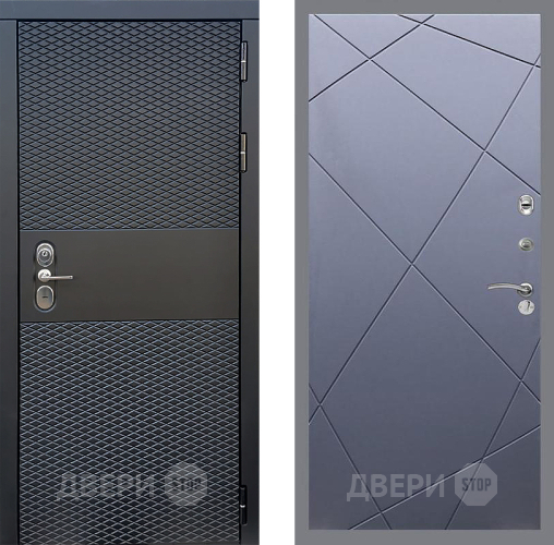 Входная металлическая Дверь Стоп БЛЭК CISA ФЛ-291 Силк титан в Старой Купавне