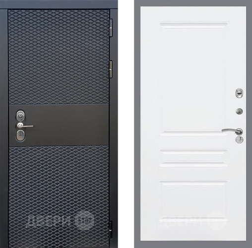 Входная металлическая Дверь Стоп БЛЭК CISA ФЛ-243 Силк Сноу в Старой Купавне