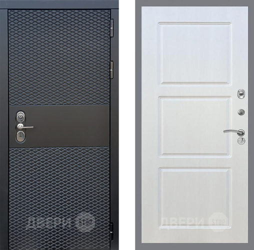 Входная металлическая Дверь Стоп БЛЭК CISA ФЛ-3 Лиственница беж в Старой Купавне