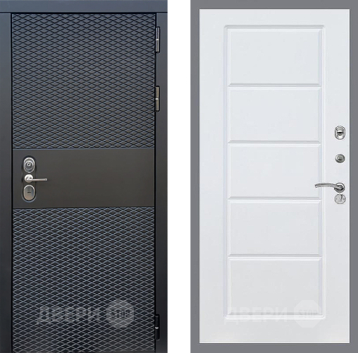 Входная металлическая Дверь Стоп БЛЭК CISA ФЛ-39 Силк Сноу в Старой Купавне