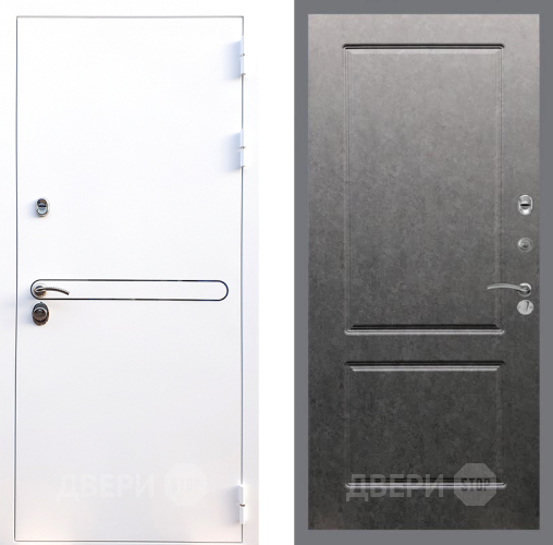 Входная металлическая Дверь Стоп Лайн Вайт ФЛ-117 Штукатурка графит в Старой Купавне