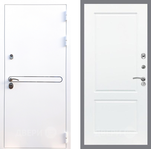 Входная металлическая Дверь Стоп Лайн Вайт ФЛ-117 Силк Сноу в Старой Купавне