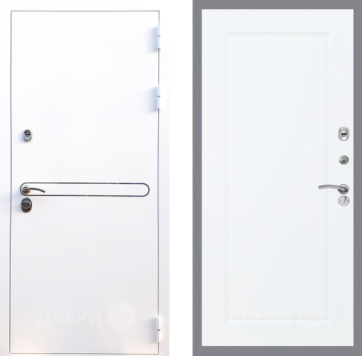 Входная металлическая Дверь Стоп Лайн Вайт ФЛ-119 Силк Сноу в Старой Купавне