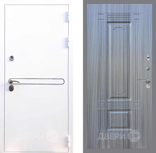 Входная металлическая Дверь Стоп Лайн Вайт ФЛ-2 Сандал грей в Старой Купавне