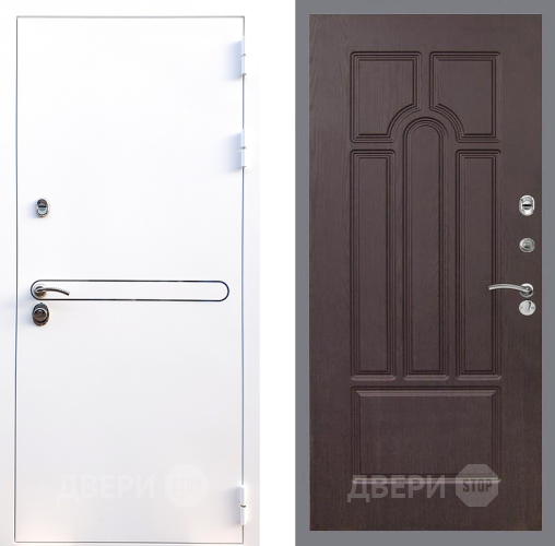 Входная металлическая Дверь Стоп Лайн Вайт ФЛ-58 Венге в Старой Купавне