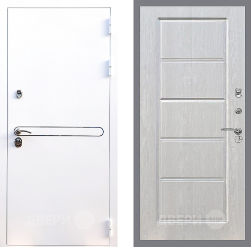 Входная металлическая Дверь Стоп Лайн Вайт ФЛ-39 Лиственница беж в Старой Купавне