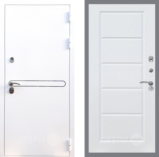 Входная металлическая Дверь Стоп Лайн Вайт ФЛ-39 Силк Сноу в Старой Купавне