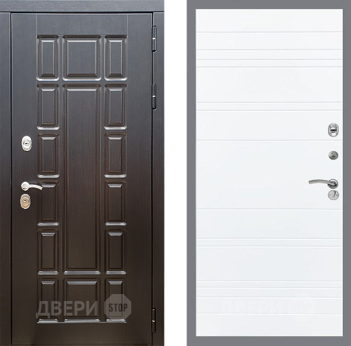 Входная металлическая Дверь Стоп НЬЮ ЙОРК Лайн Силк Сноу в Старой Купавне