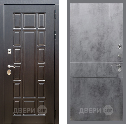 Входная металлическая Дверь Стоп НЬЮ ЙОРК ФЛ-290 Бетон темный в Старой Купавне