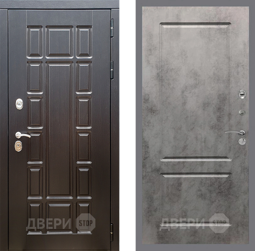 Дверь Стоп НЬЮ ЙОРК ФЛ-117 Бетон темный в Старой Купавне