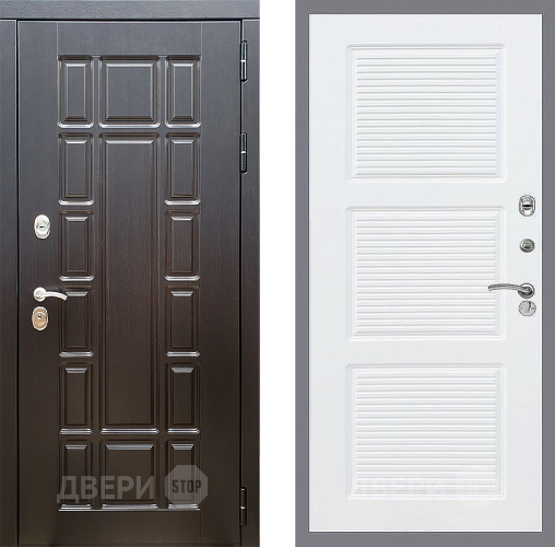 Входная металлическая Дверь Стоп НЬЮ ЙОРК ФЛ-1 Силк Сноу в Старой Купавне