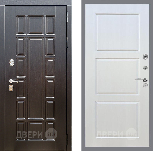 Входная металлическая Дверь Стоп НЬЮ ЙОРК ФЛ-3 Лиственница беж в Старой Купавне