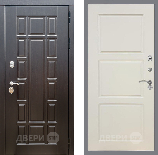 Входная металлическая Дверь Стоп НЬЮ ЙОРК ФЛ-3 Шампань в Старой Купавне