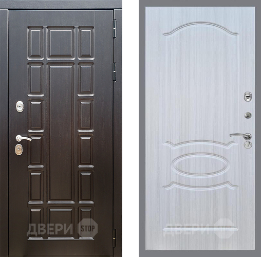 Входная металлическая Дверь Стоп НЬЮ ЙОРК ФЛ-128 Сандал белый в Старой Купавне