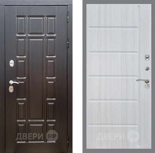 Входная металлическая Дверь Стоп НЬЮ ЙОРК ФЛ-102 Сандал белый в Старой Купавне