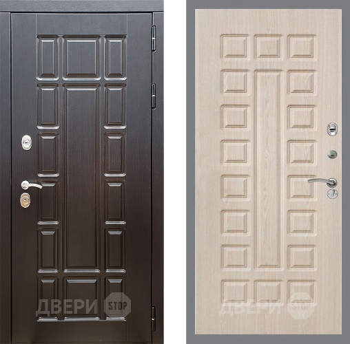 Входная металлическая Дверь Стоп НЬЮ ЙОРК ФЛ-183 Беленый дуб в Старой Купавне