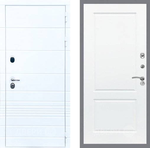 Входная металлическая Дверь Стоп ТРЕНДО ФЛ-117 Силк Сноу в Старой Купавне