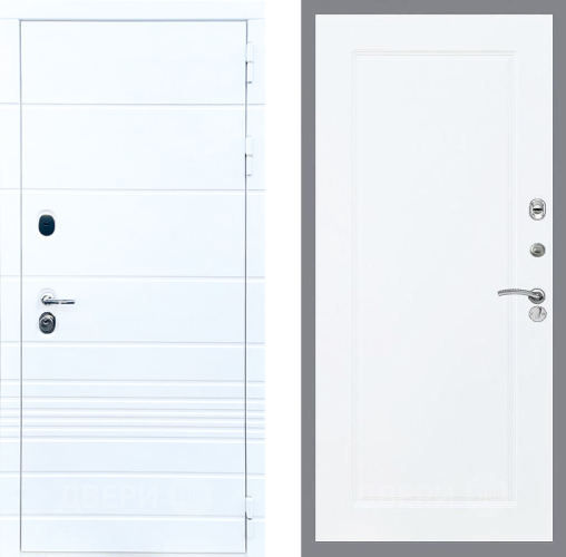 Входная металлическая Дверь Стоп ТРЕНДО ФЛ-119 Силк Сноу в Старой Купавне