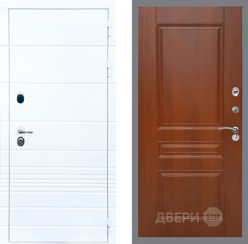 Входная металлическая Дверь Стоп ТРЕНДО ФЛ-243 Итальянский орех в Старой Купавне