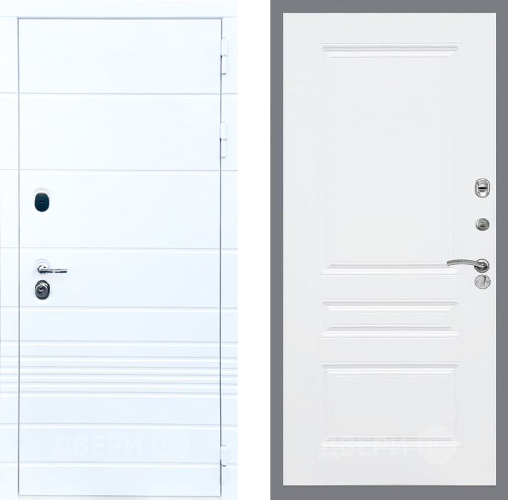 Дверь Стоп ТРЕНДО ФЛ-243 Силк Сноу в Старой Купавне