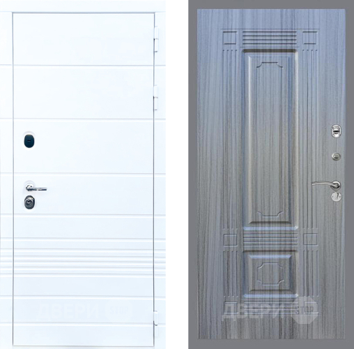 Входная металлическая Дверь Стоп ТРЕНДО ФЛ-2 Сандал грей в Старой Купавне