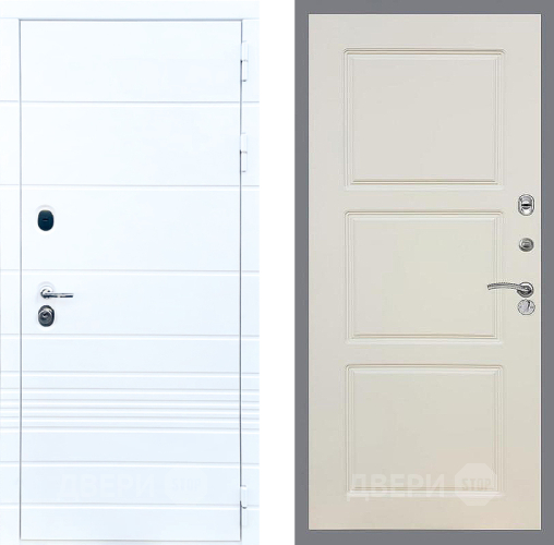 Входная металлическая Дверь Стоп ТРЕНДО ФЛ-3 Шампань в Старой Купавне