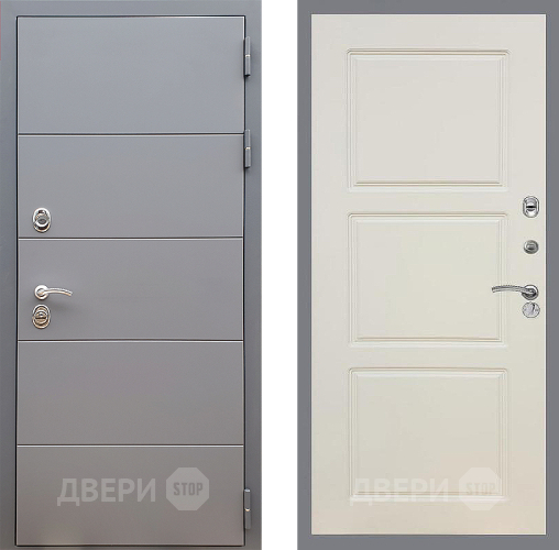 Входная металлическая Дверь Стоп АРТ ГРАФИТ ФЛ-3 Шампань в Старой Купавне