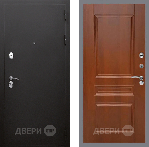 Входная металлическая Дверь Стоп КЛАССИК Шагрень ФЛ-243 Итальянский орех в Старой Купавне