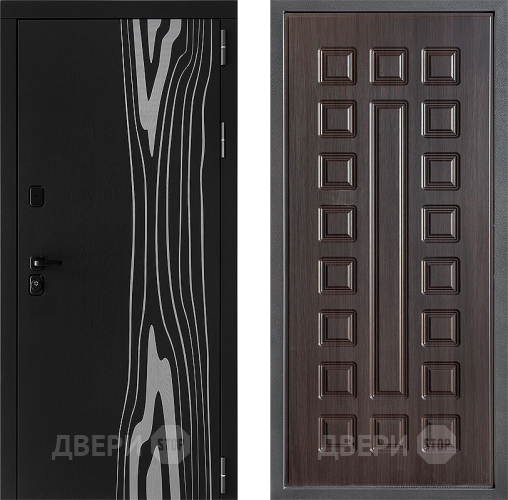 Входная металлическая Дверь Дверной континент ДК-12 ФЛ-183 Венге в Старой Купавне