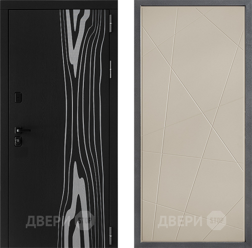 Входная металлическая Дверь Дверной континент ДК-12 ФЛ-655 Капучино в Старой Купавне