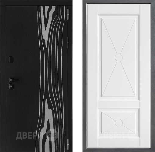 Входная металлическая Дверь Дверной континент ДК-12 ФЛ-617 Софт милк в Старой Купавне