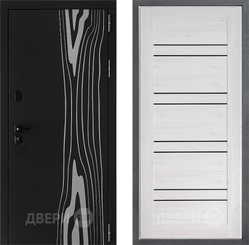 Входная металлическая Дверь Дверной континент ДК-12 ФЛ-49 Сосна белая в Старой Купавне