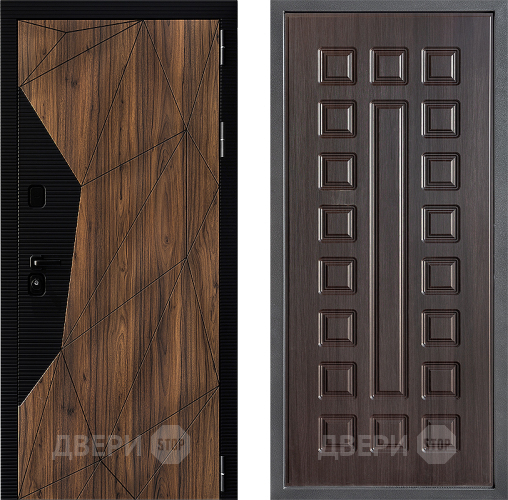 Входная металлическая Дверь Дверной континент ДК-11 ФЛ-183 Венге в Старой Купавне