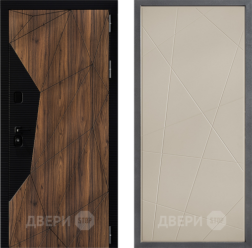 Входная металлическая Дверь Дверной континент ДК-11 ФЛ-655 Капучино в Старой Купавне