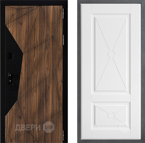 Входная металлическая Дверь Дверной континент ДК-11 ФЛ-617 Софт милк в Старой Купавне