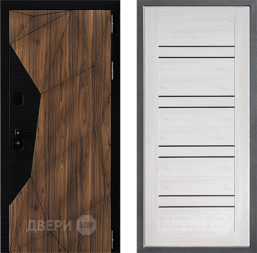 Входная металлическая Дверь Дверной континент ДК-11 ФЛ-49 Сосна белая в Старой Купавне