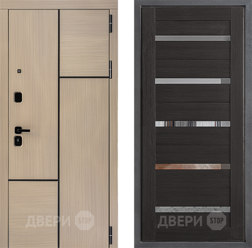 Входная металлическая Дверь Дверной континент ДК-14 ФЛ-47 Венге в Старой Купавне