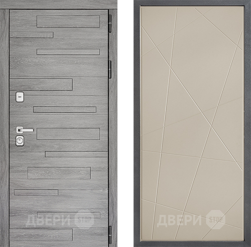 Входная металлическая Дверь Дверной континент ДК-10 ФЛ-655 Капучино в Старой Купавне