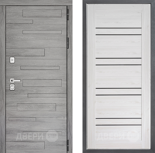 Входная металлическая Дверь Дверной континент ДК-10 ФЛ-49 Сосна белая в Старой Купавне