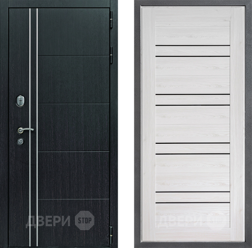 Входная металлическая Дверь Дверной континент Теплолюкс Дизайн ФЛ-49 Сосна белая в Старой Купавне