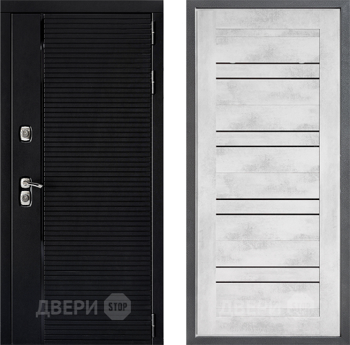 Дверь Дверной континент ДК-1 ФЛ-49 Бетон снежный в Старой Купавне