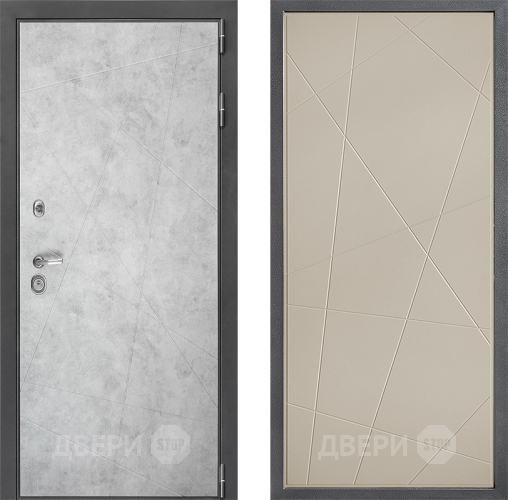 Входная металлическая Дверь Дверной континент ДК-3/743 ФЛ-655 Капучино в Старой Купавне