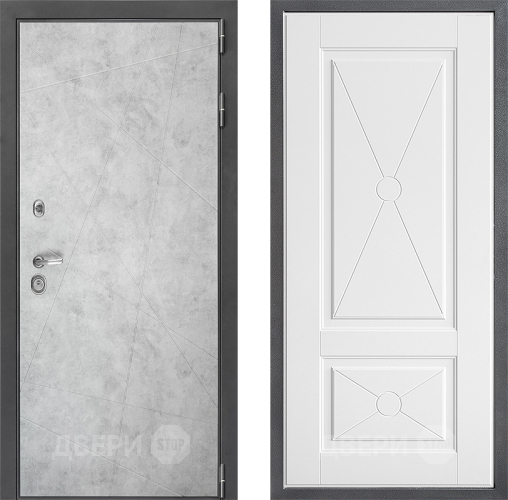 Дверь Дверной континент ДК-3/743 ФЛ-617 Софт милк в Старой Купавне