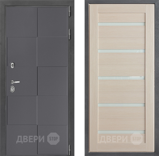 Входная металлическая Дверь Дверной континент ДК-3/606 ФЛ-47 Капучино в Старой Купавне