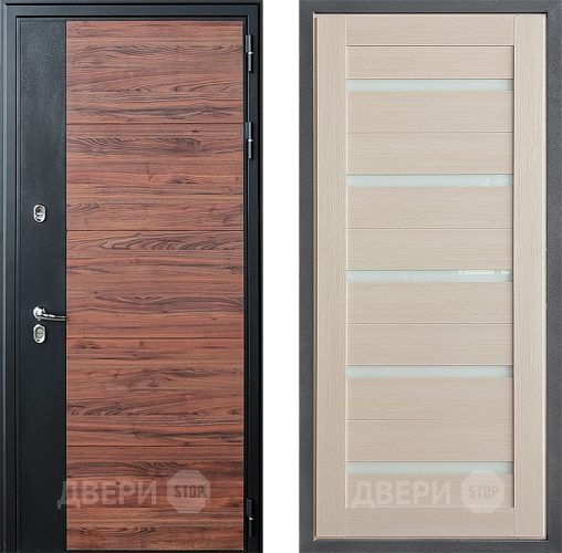 Дверь Дверной континент ДК-15 Красное Дерево ТЕРМО ФЛ-47 Лиственница белая в Старой Купавне