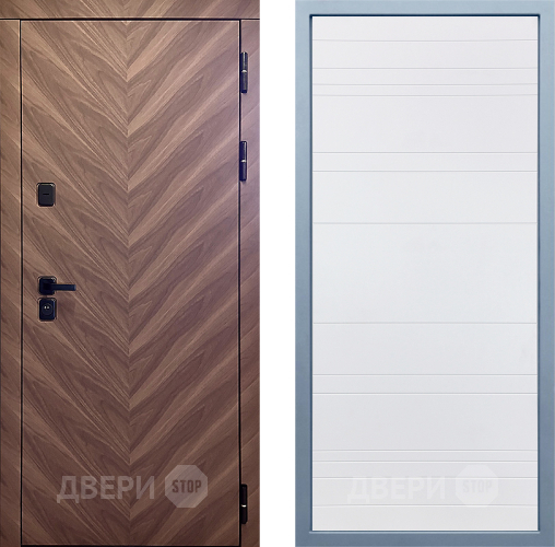 Входная металлическая Дверь Дива МД-98 Д-5 Белый в Старой Купавне