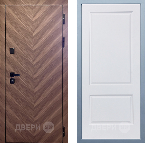 Входная металлическая Дверь Дива МД-98 Д-7 Белый в Старой Купавне