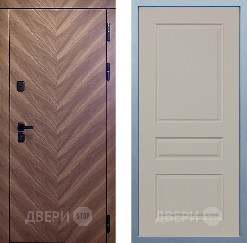 Входная металлическая Дверь Дива МД-98 Д-13 Шампань в Старой Купавне