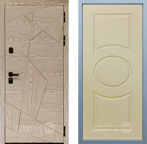 Входная металлическая Дверь Дива МД-97/1 Д-8 Шампань в Старой Купавне