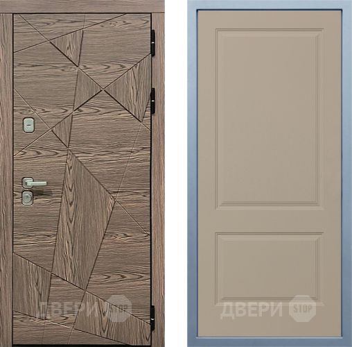 Входная металлическая Дверь Дива МД-97/2 Д-7 Шампань в Старой Купавне